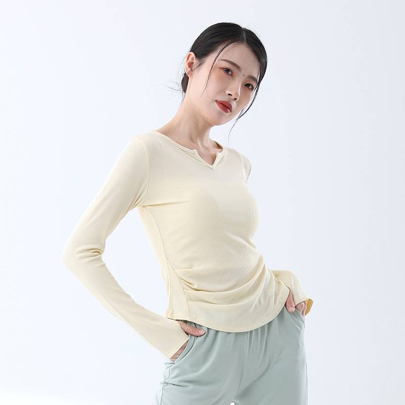 Light yellow - long sleeve